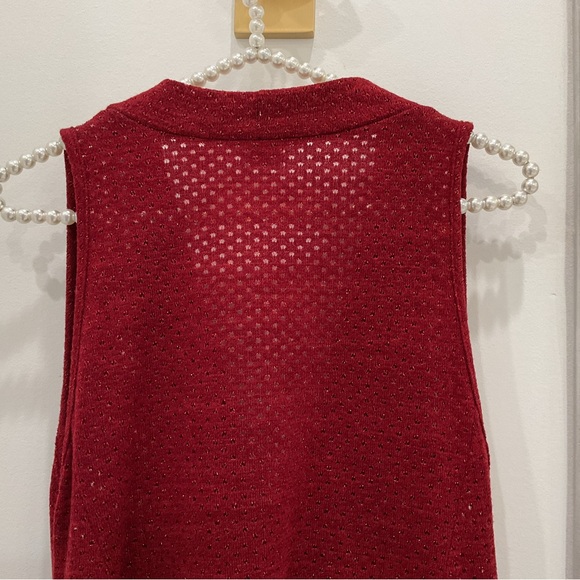 🔴CARDIGAN SWEATER VEST🔴 - Picture 7 of 9